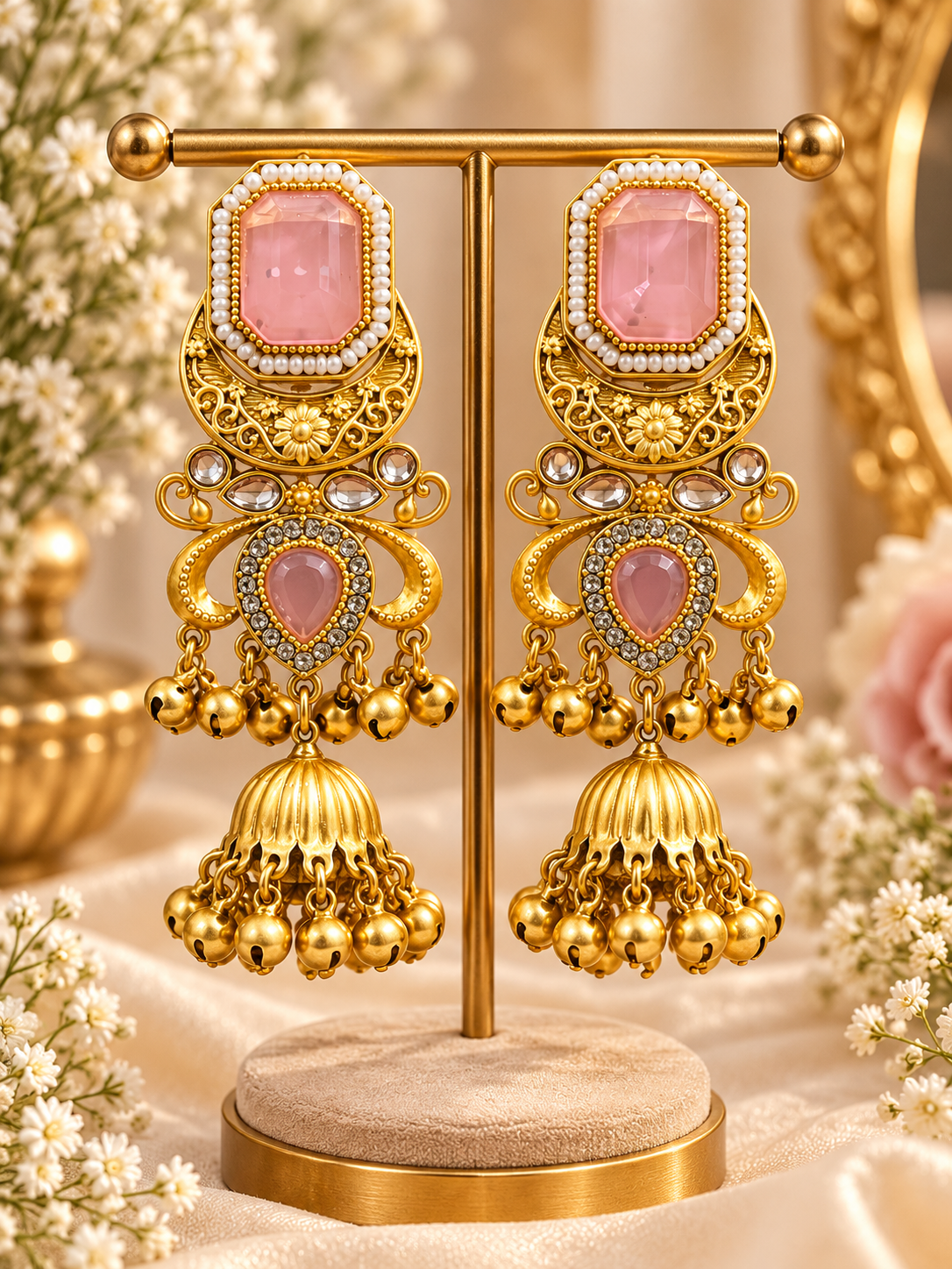 Pearl Beaded Earring