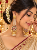 Pearl Strand Jhumkas