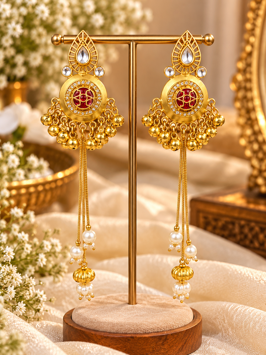 Stone Jhumka