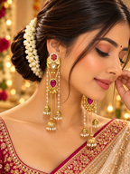 Royal Amethyst Jhumka