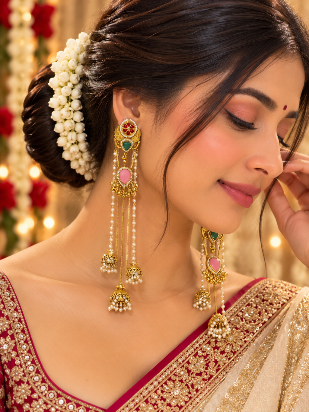 Royal Amethyst Jhumka