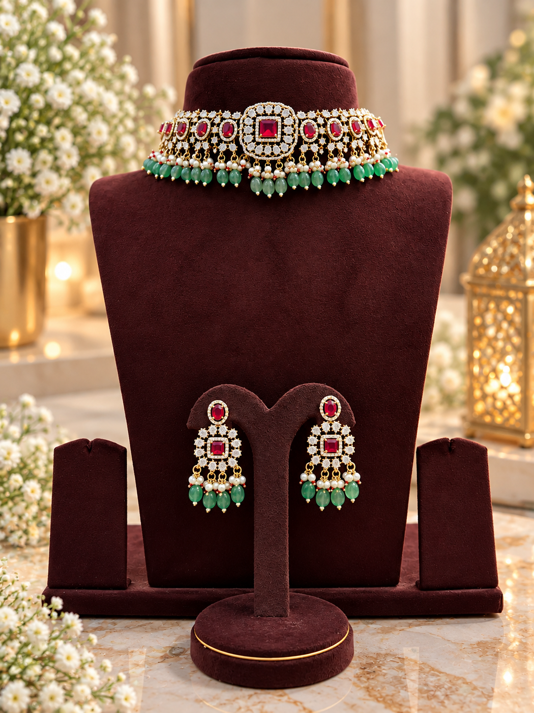 Cz Diamond Set