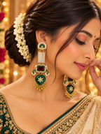 Ethnic Gemstone Earring