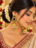 Gemstone Ghongroo Earrings