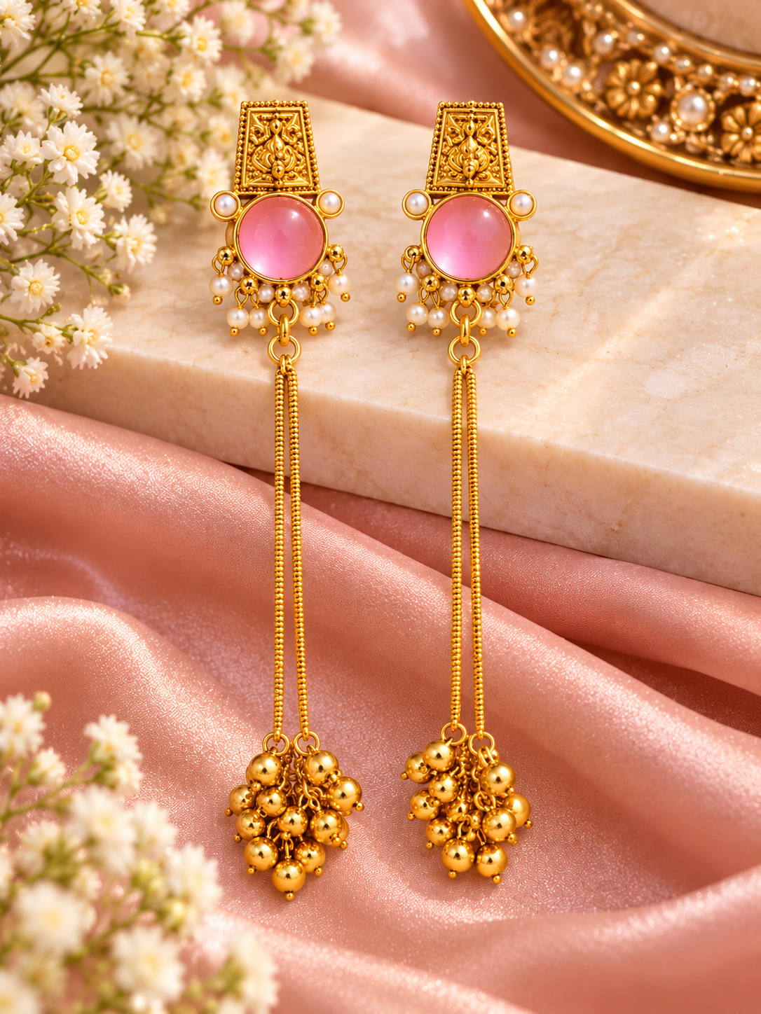 Royal Tassel Earring
