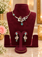 Peacock neck set