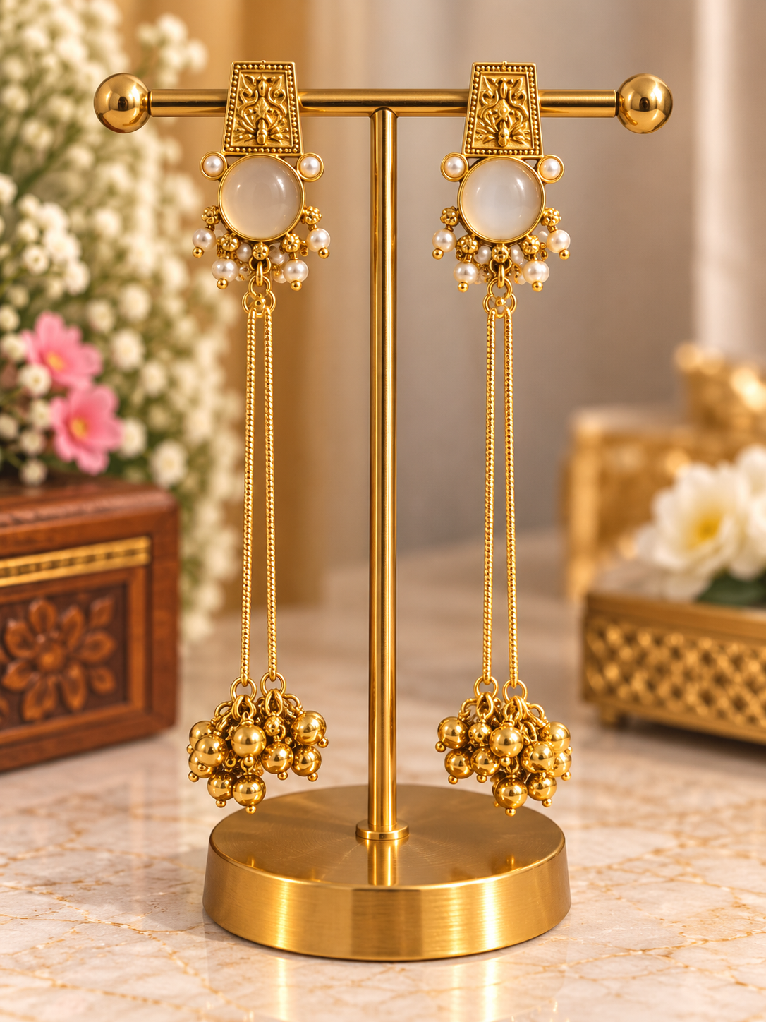 Royal Tassel Earring