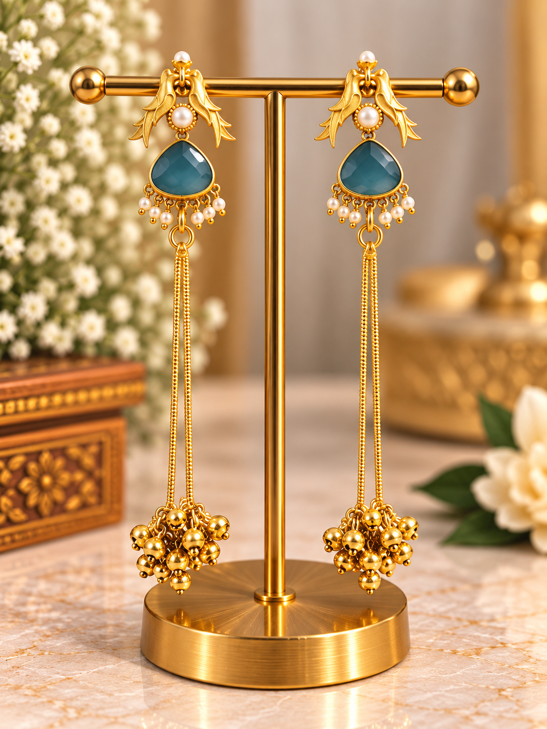 Peacock Earring