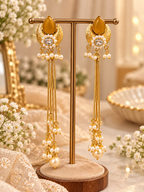 Floral Drop Earring